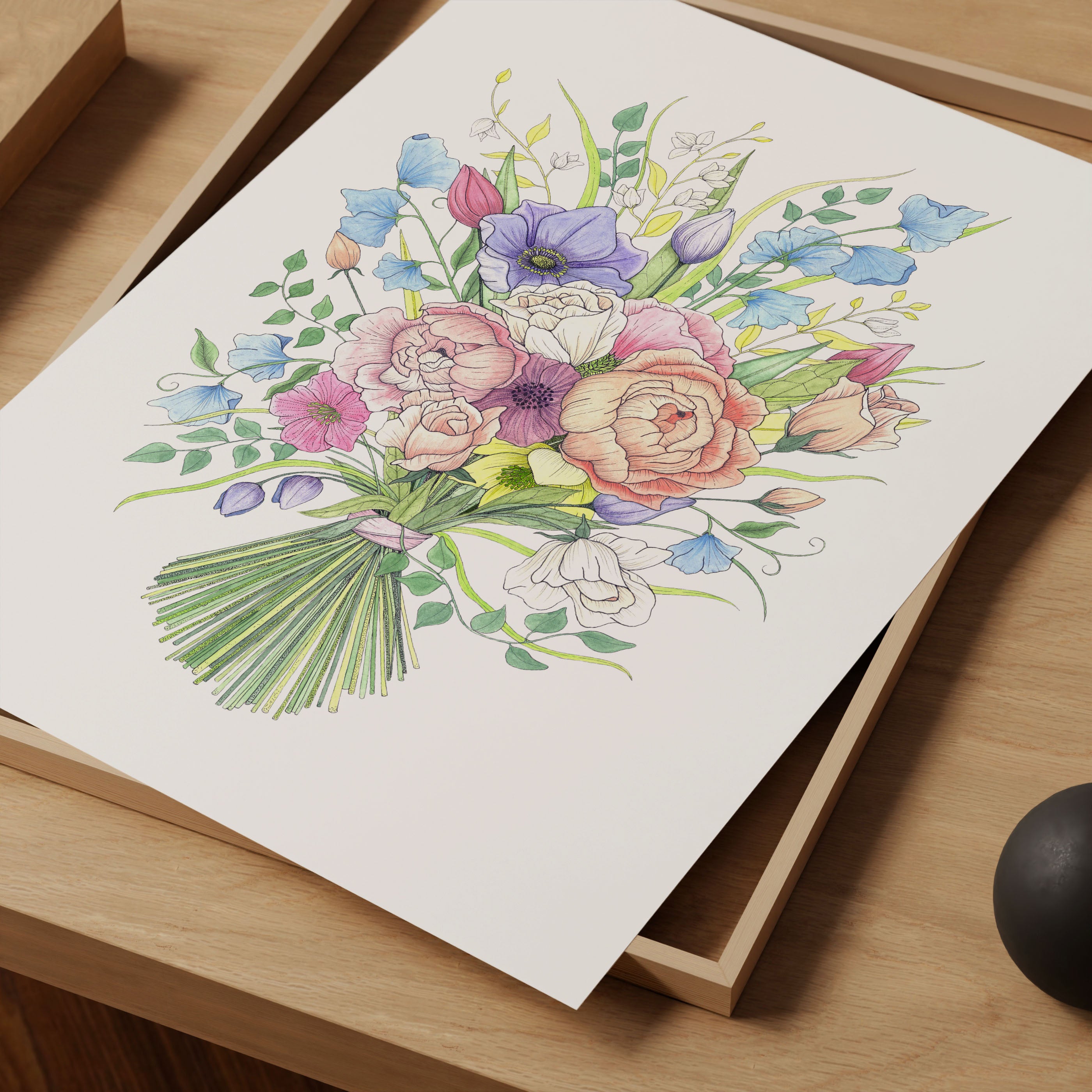 Spring Bouquet Art Print