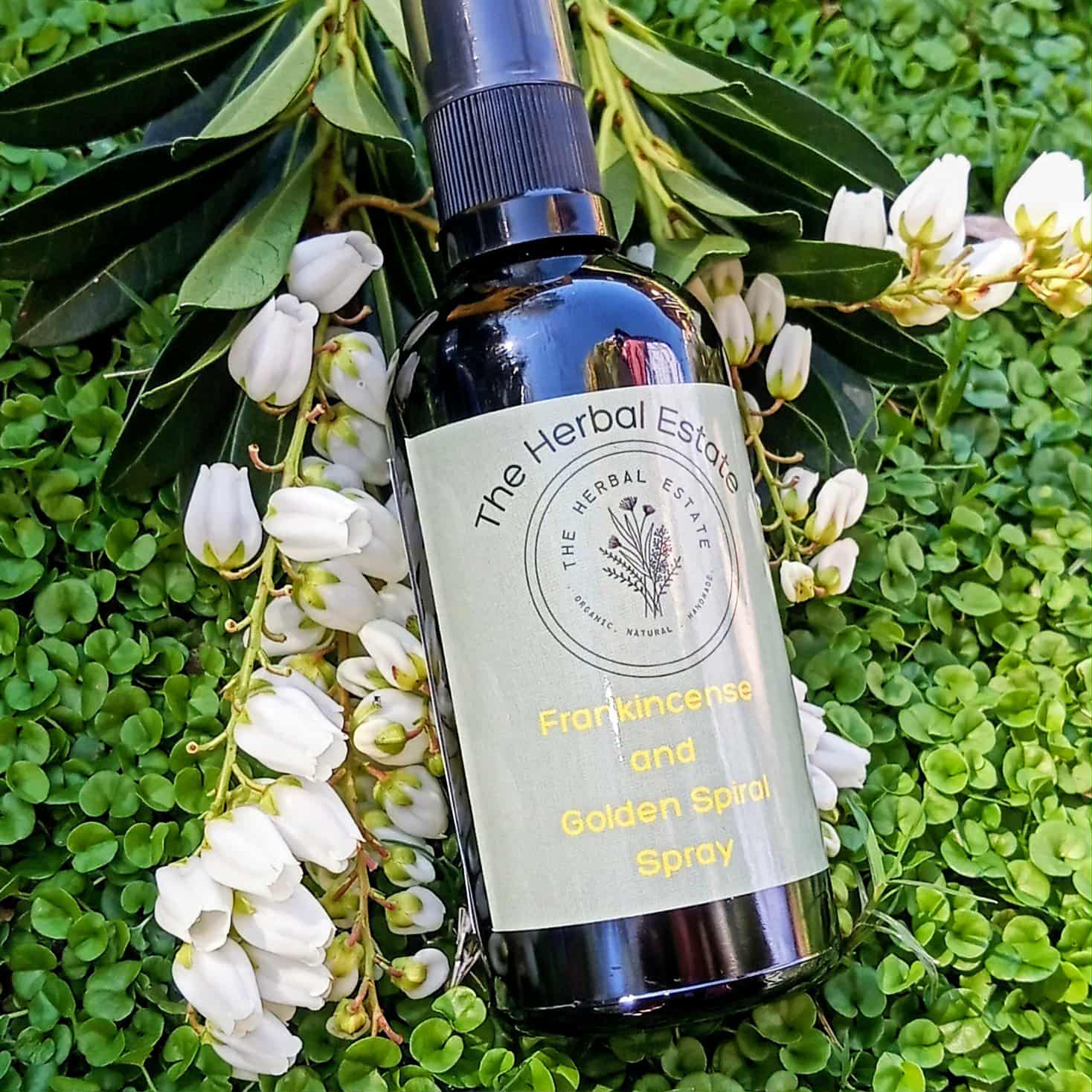 Frankincense & Golden Spiral Room Clearing Spray 100mls