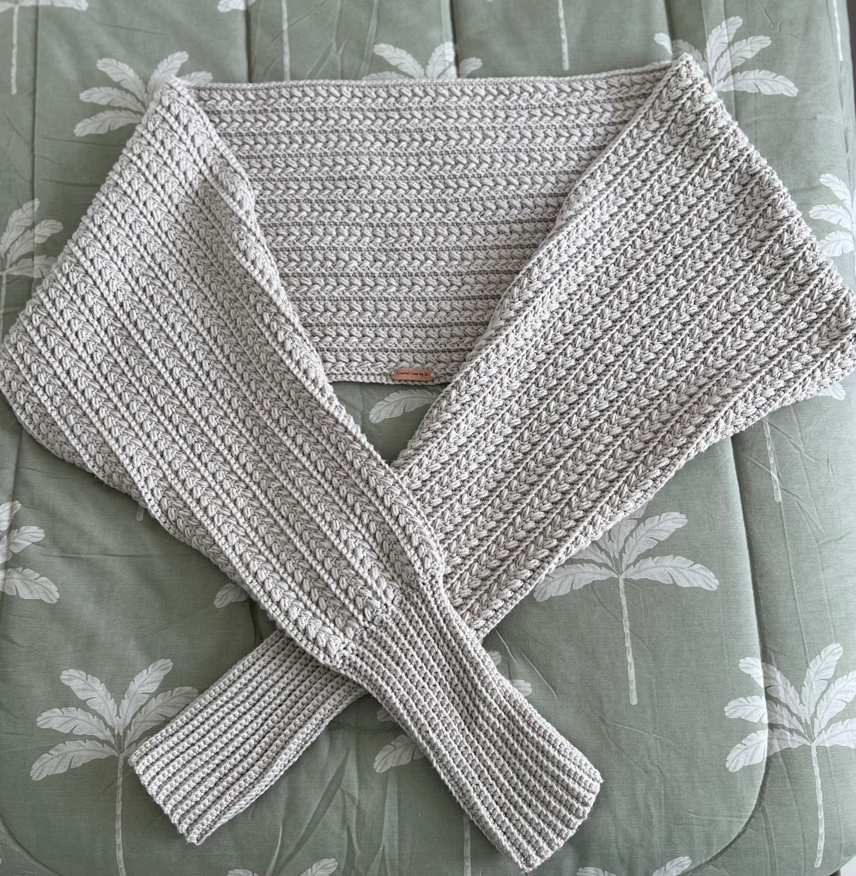 Winter Wheat Sweater Scarf