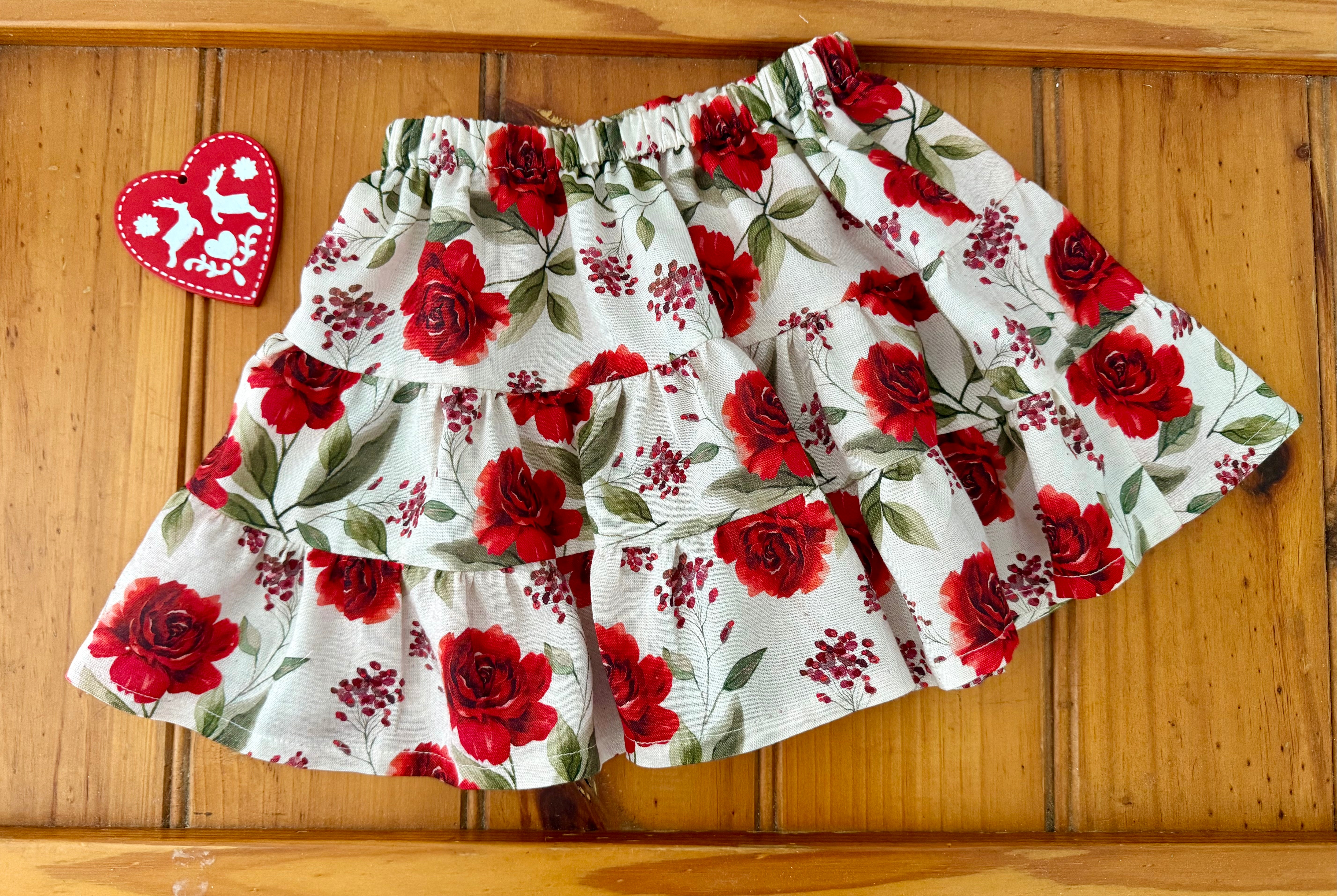 Girls Twirly skirt,Christmas skirt