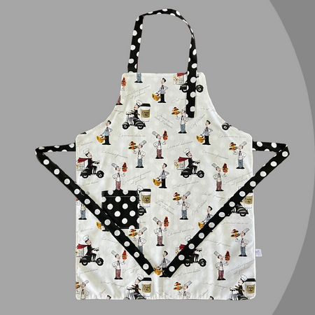 Apron .. Adult reversible .. Chef