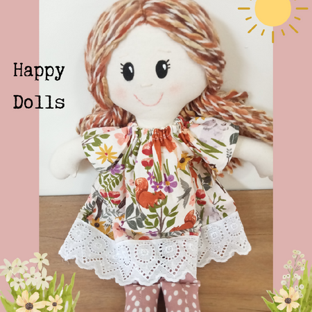 Happy Doll - Nature Girl | Cuddly Doll