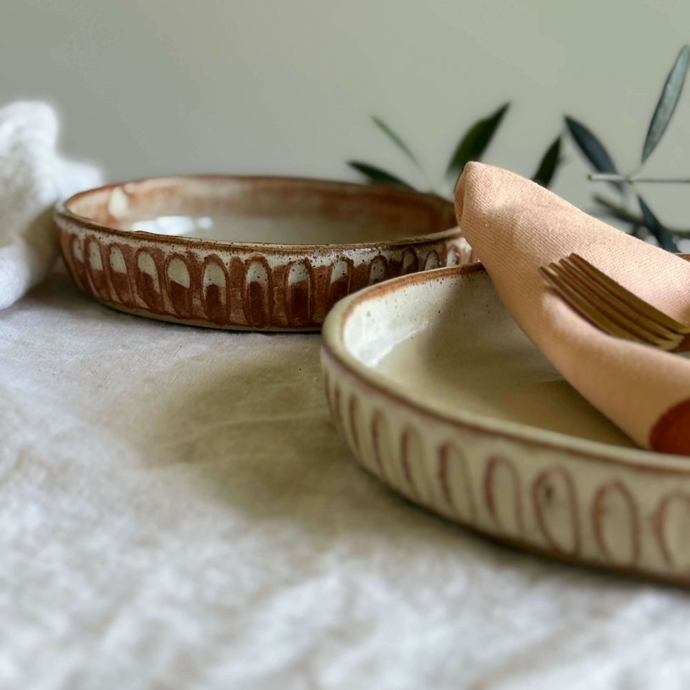 Australian-Ceramic-Artist-Ana-Ceramica-Handmade-Pottery-Ceramics-Home-Decor-Kitchen-and-Dining-Servingware-Handbuilt-Carved-Blate-Rustic-Dinner-Bread-Dessert