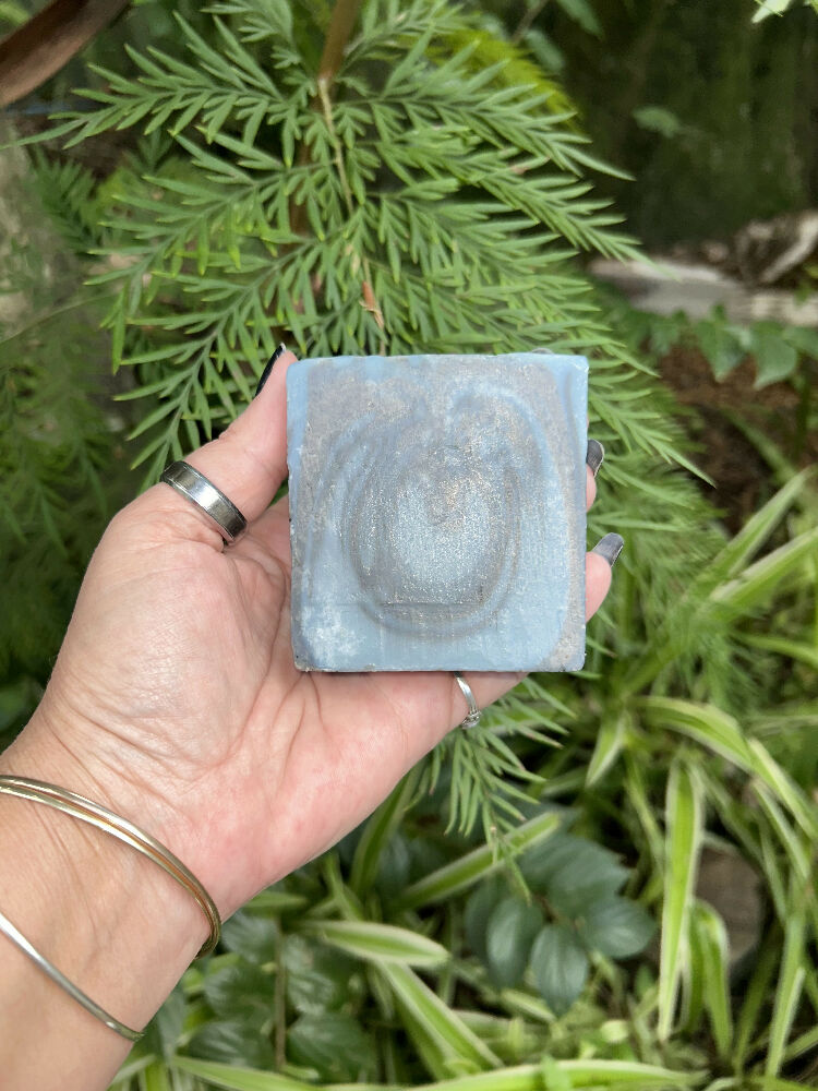 Blue man soap for him