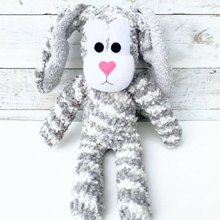 Baxter the Sock Bunny - Easter - READY TO SHIP soft toy