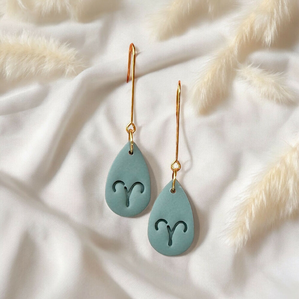 Aries Star Sign Earrings