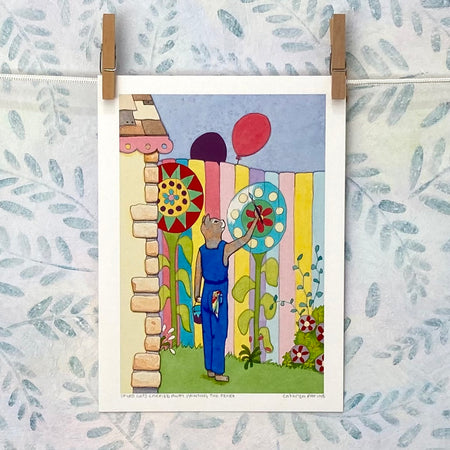 Art Print for Cat Lovers and Artists (R5-spio)