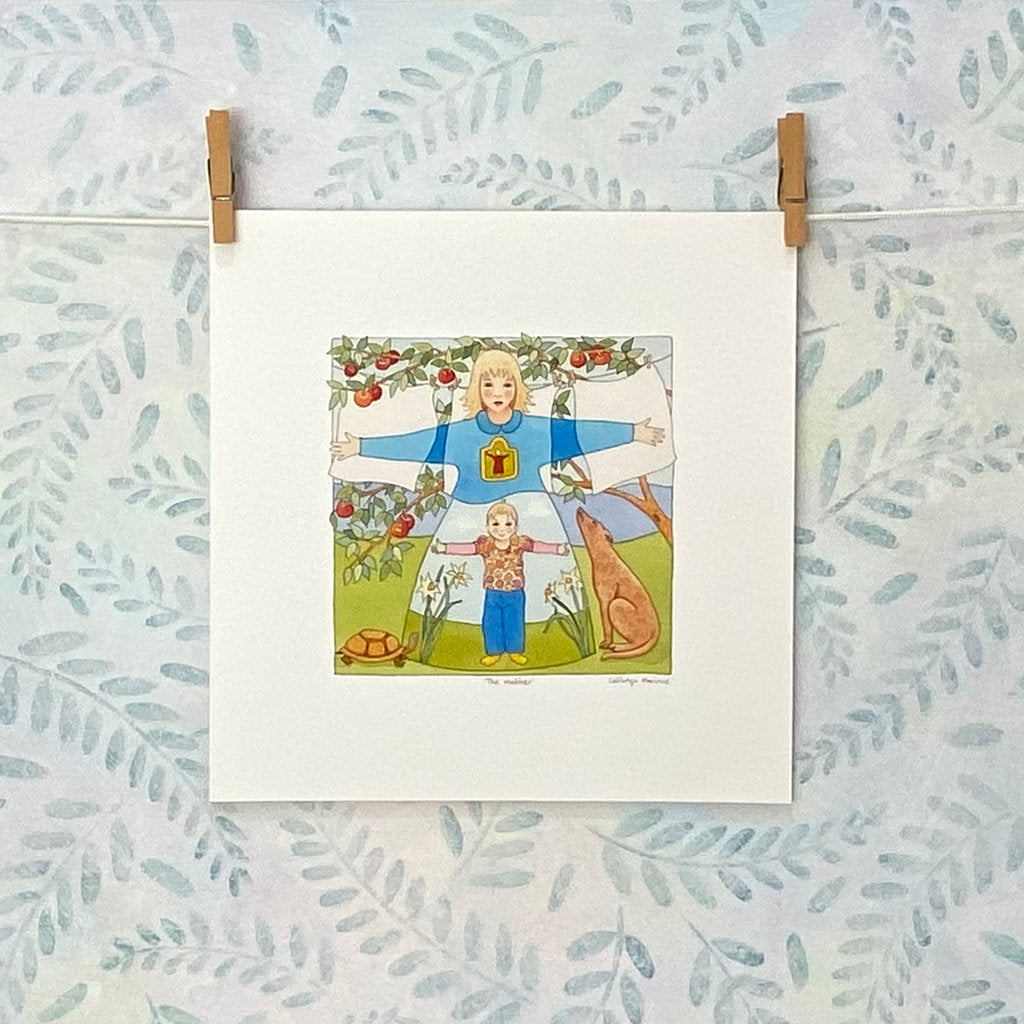 Unframed Print Celebrating Mothers and Families Everywhere (S12-mthr)