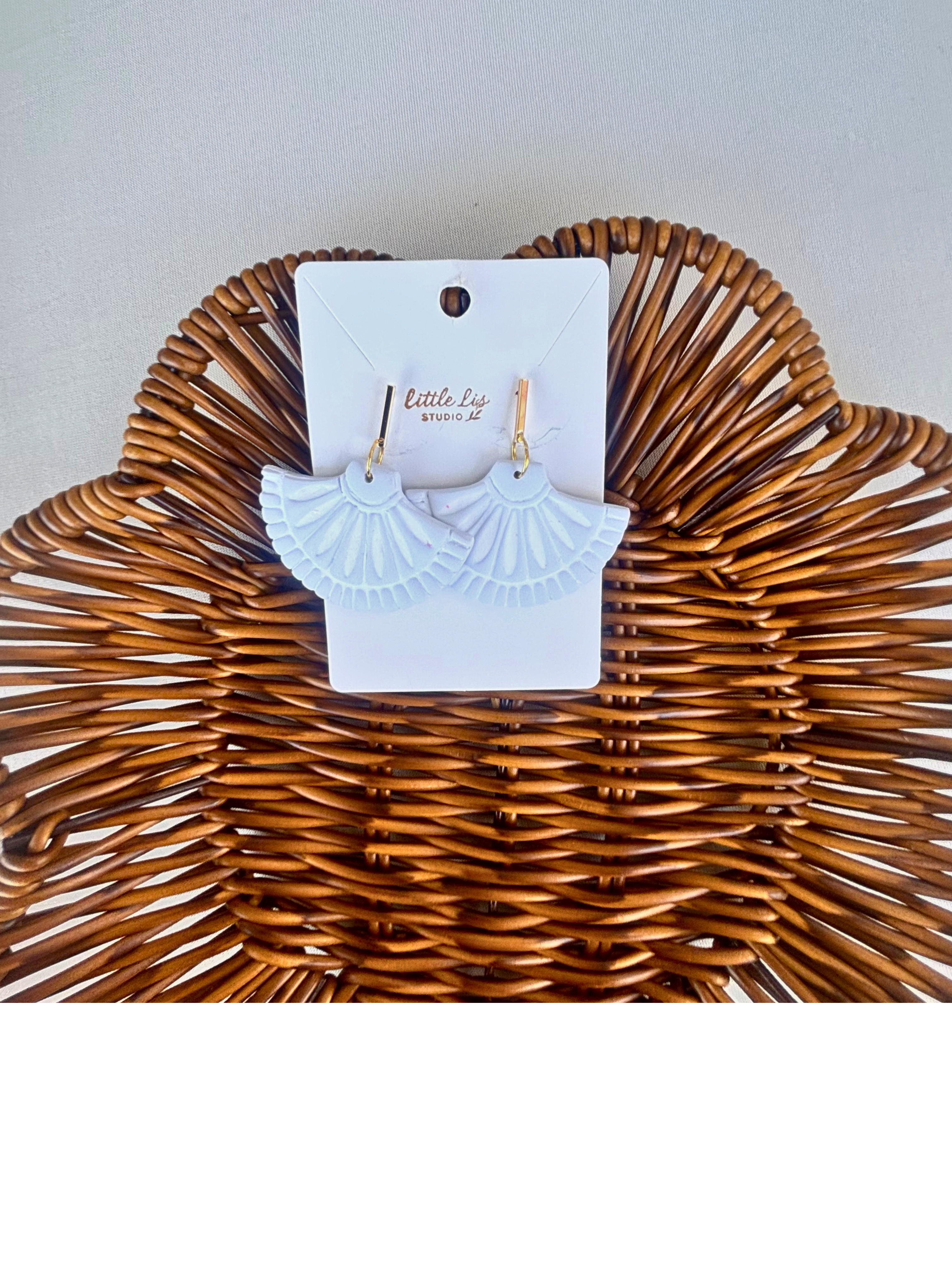 "Georgia" - Inlay Dangle Earring