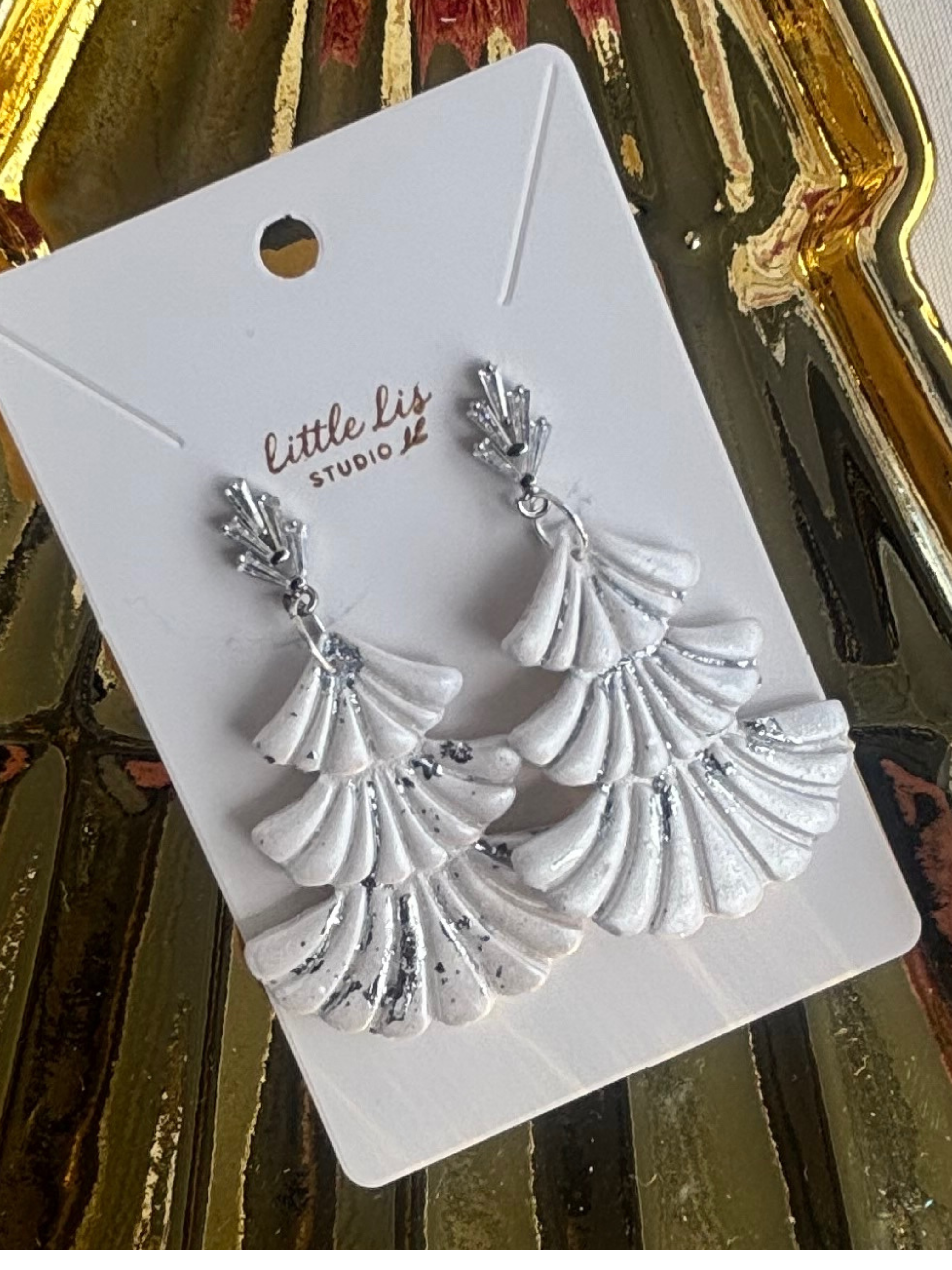 "Glamour" Christmas Tree Earring