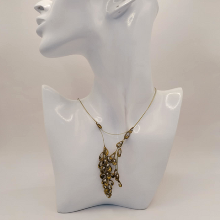Golden Petals - necklace