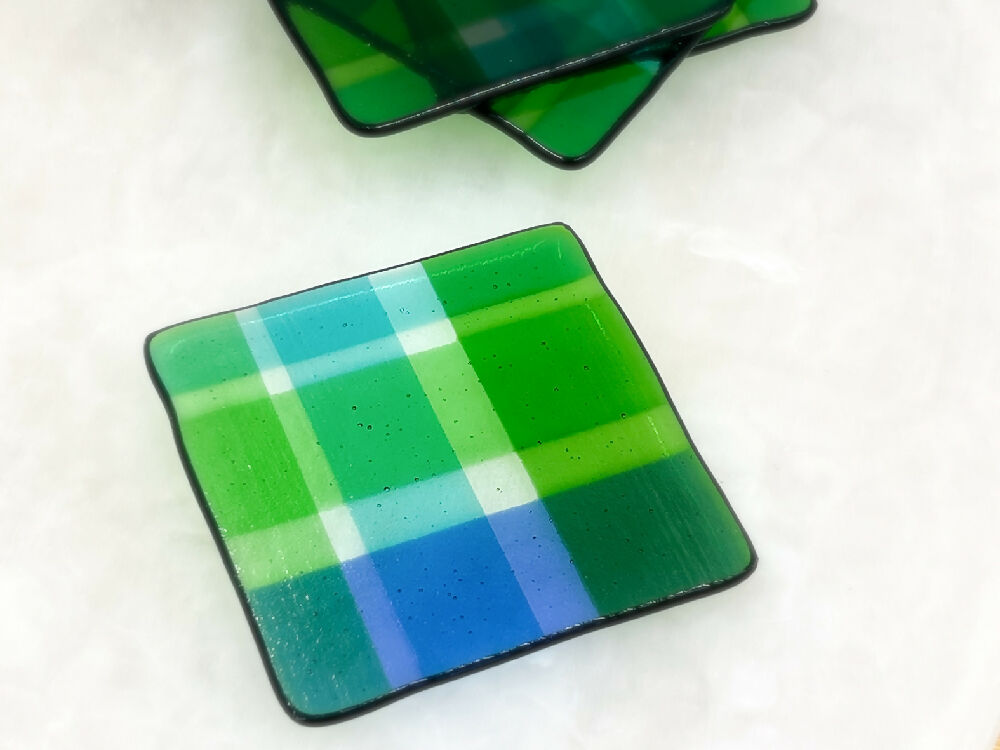 Tartan Coaster w stack