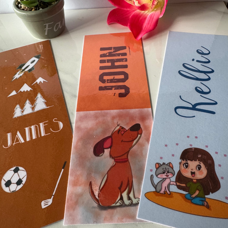 Personalised Book Marks