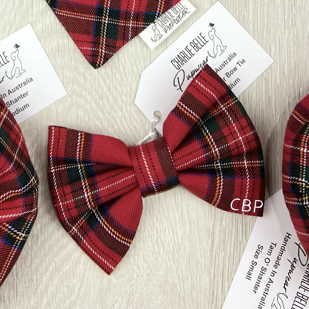 Tartan Pet Bow