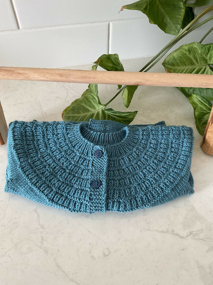 Raven Falls Cardigan, Size 6-12 months