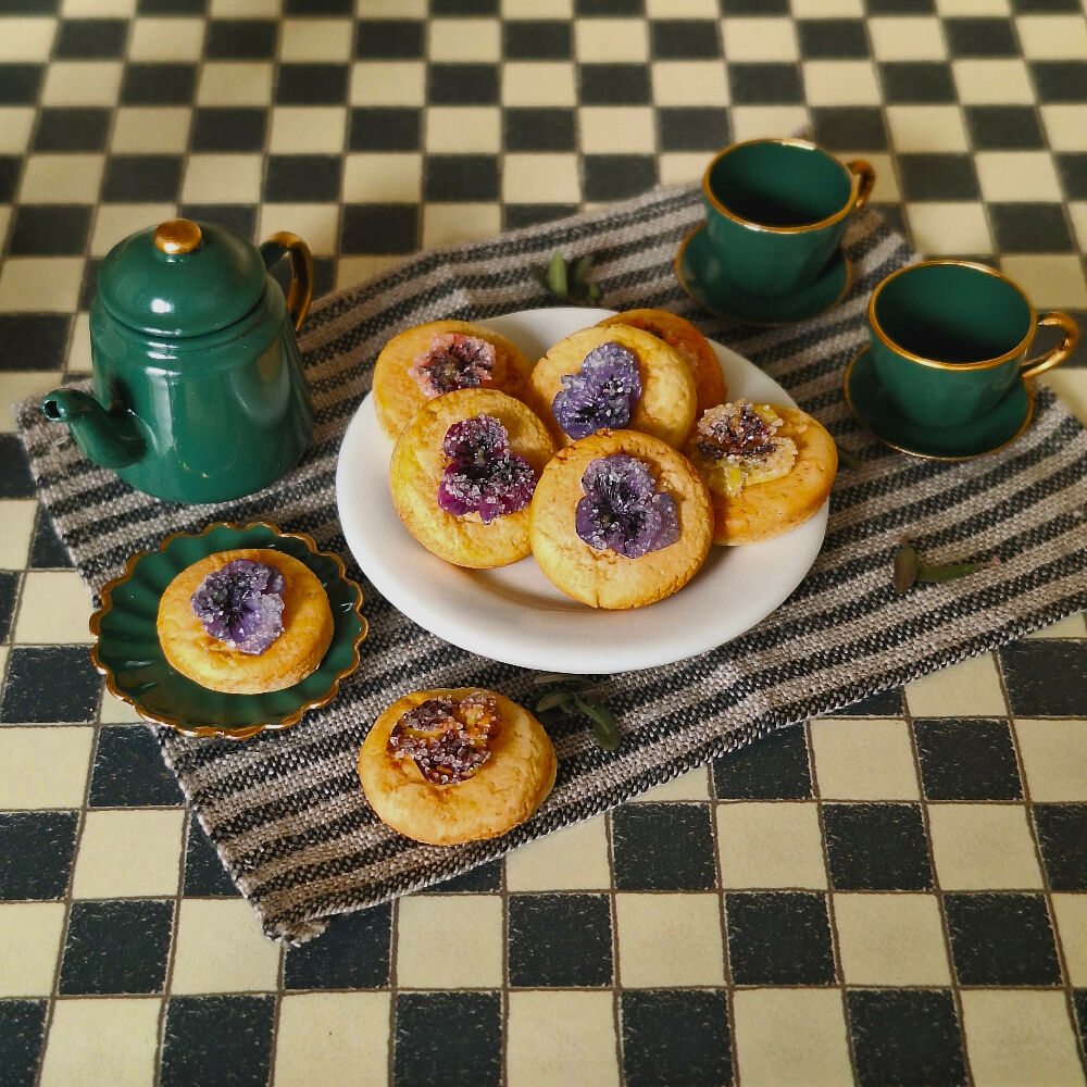 Pansy cookie - 3 types