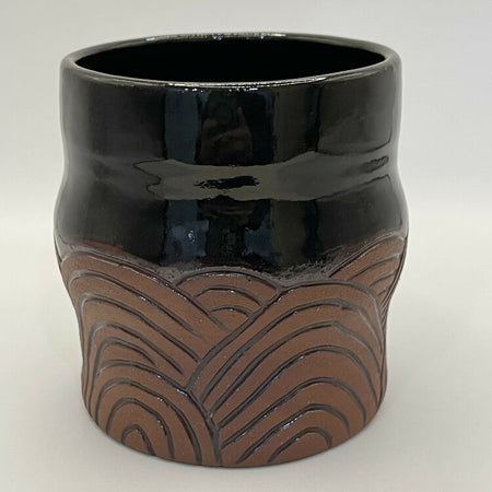 Handmade Wheel-Thrown Red Earth Clay Cup – 250ml