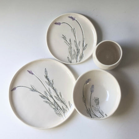 Lavender breakfast set