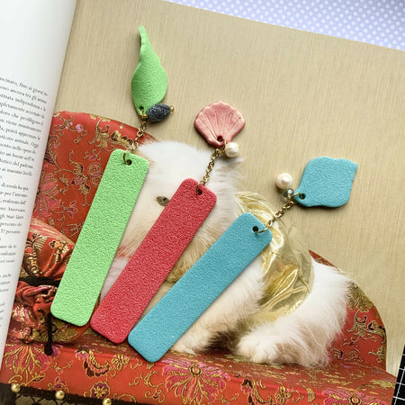 Bookmark - Set of 3 Polymer Clay Bookmarks
