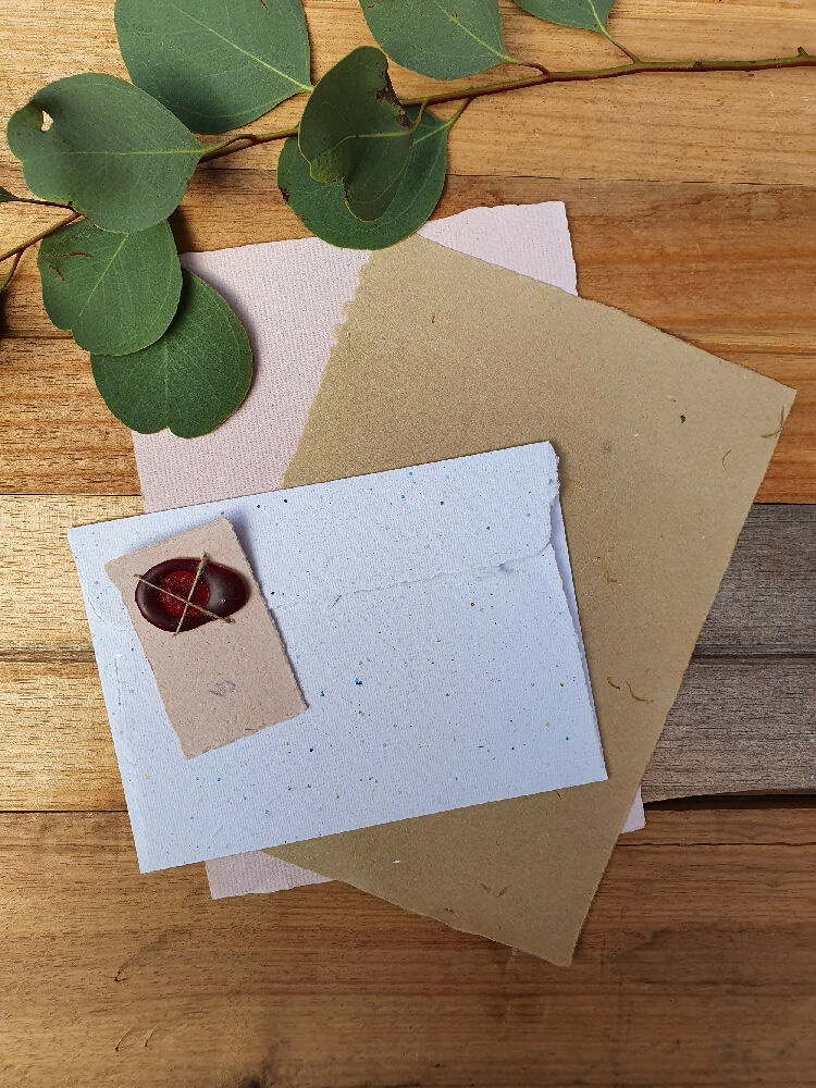 stationery glitter env 4