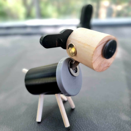 Cute Upcycled Film Canister Doggies