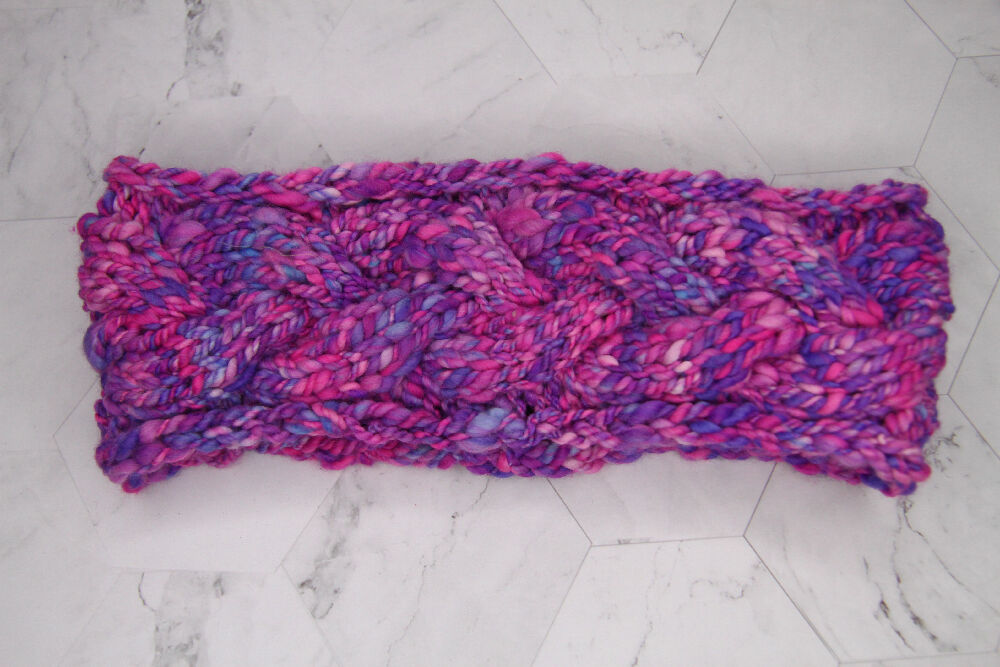 Bubblegum Rush Hand Knitted Headband