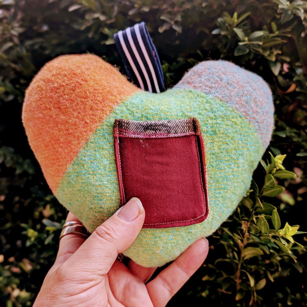 Heart Cushion - Light Bulb