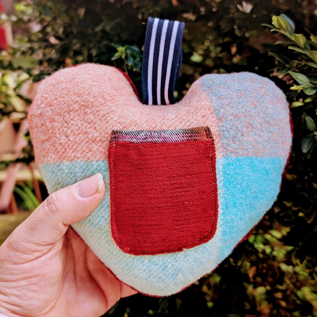 Heart Cushion - Moth