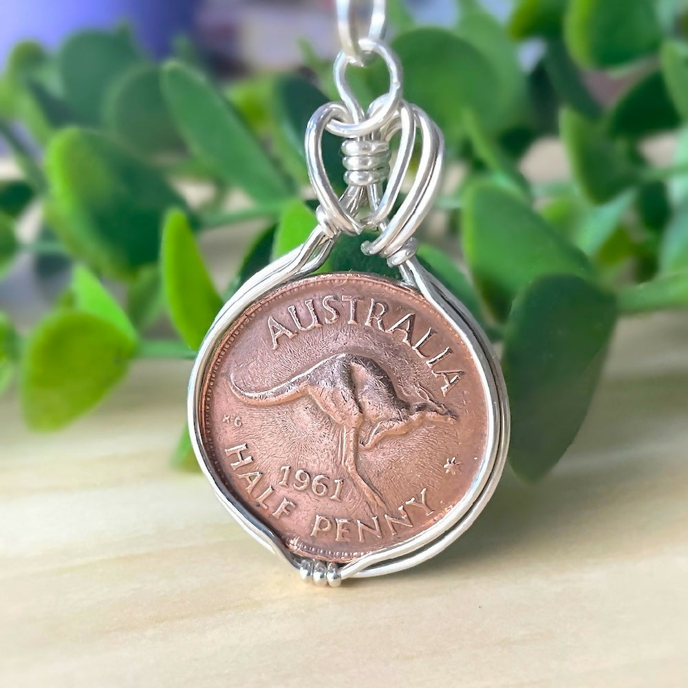 Australian Halfpenny Pendant - Choose Your Year