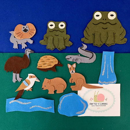 Tiddalick Felt Board Story Set