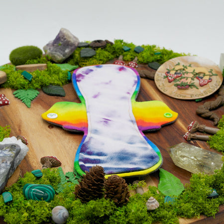 Eco-friendly reusable cloth pad 10