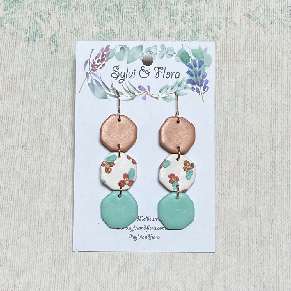 Cadence Boho Floral Earrings