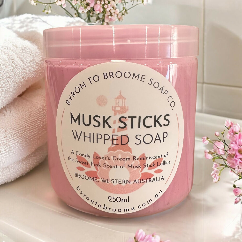 Whipped Soap - Musk Sticks 250ml