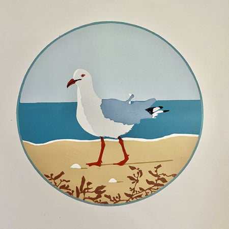 Jonathan - Reduction Lino Print