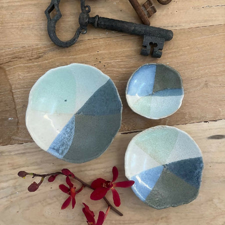 'Horizons Beach' Series Small Bowl Set (3 pieces)