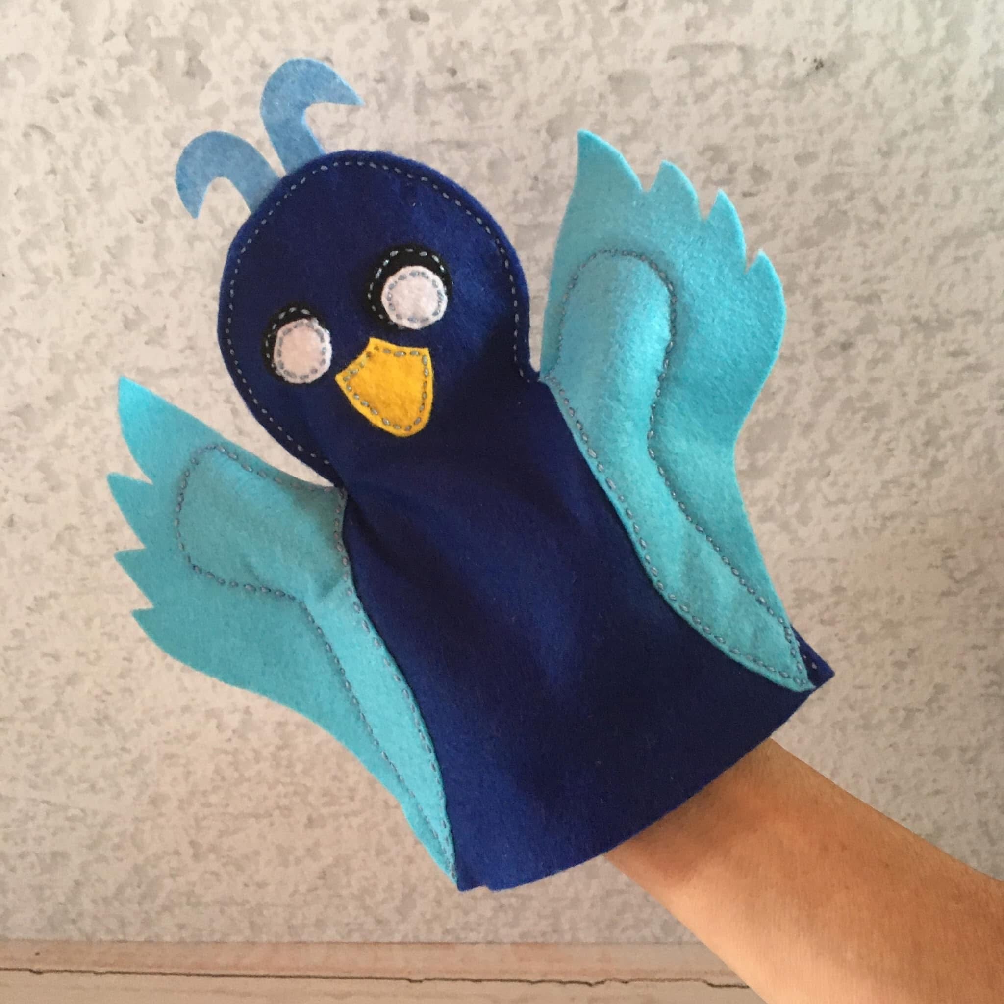 Bird Hand Puppets
