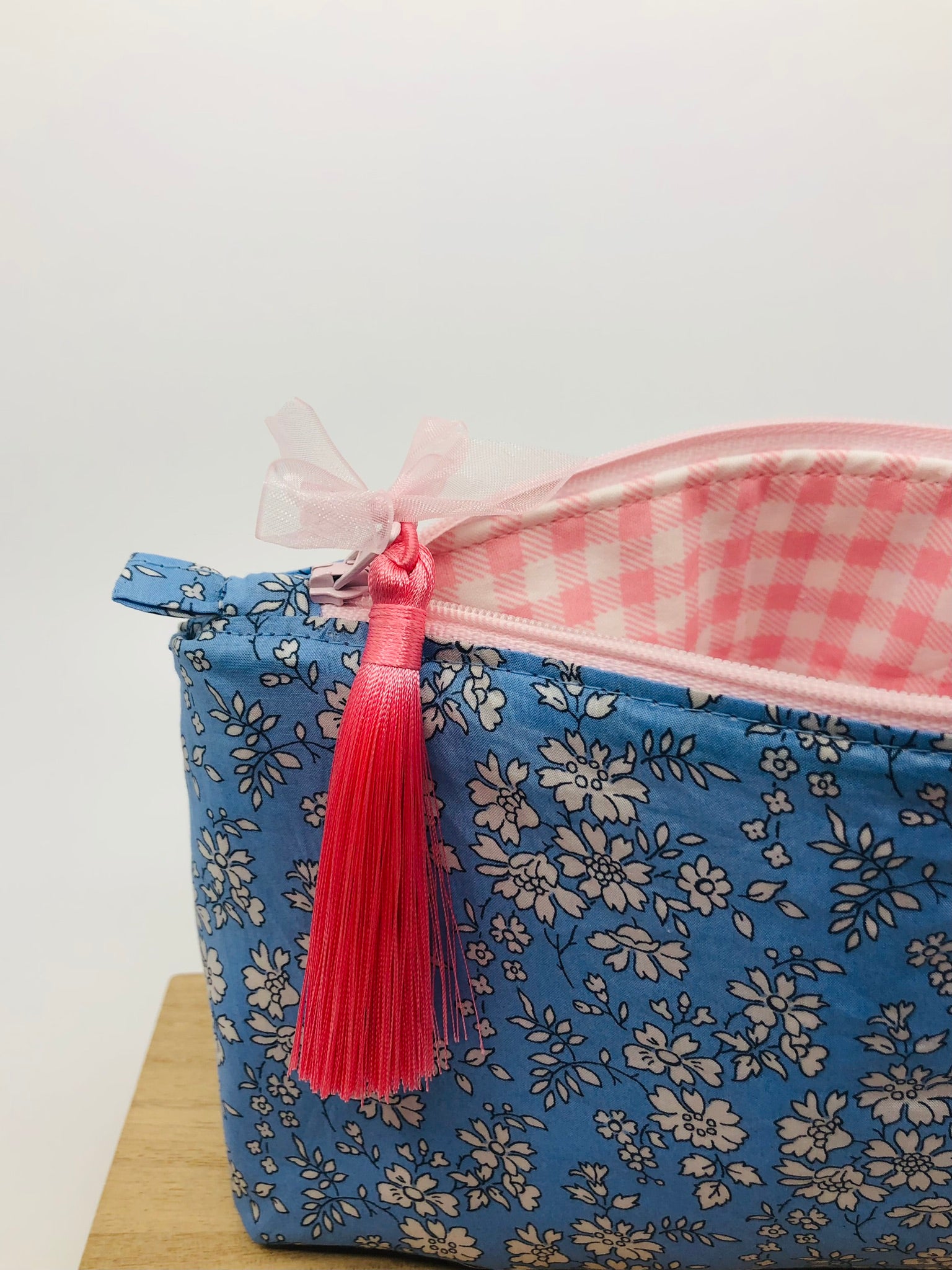 Liberty fabric zipper pouch