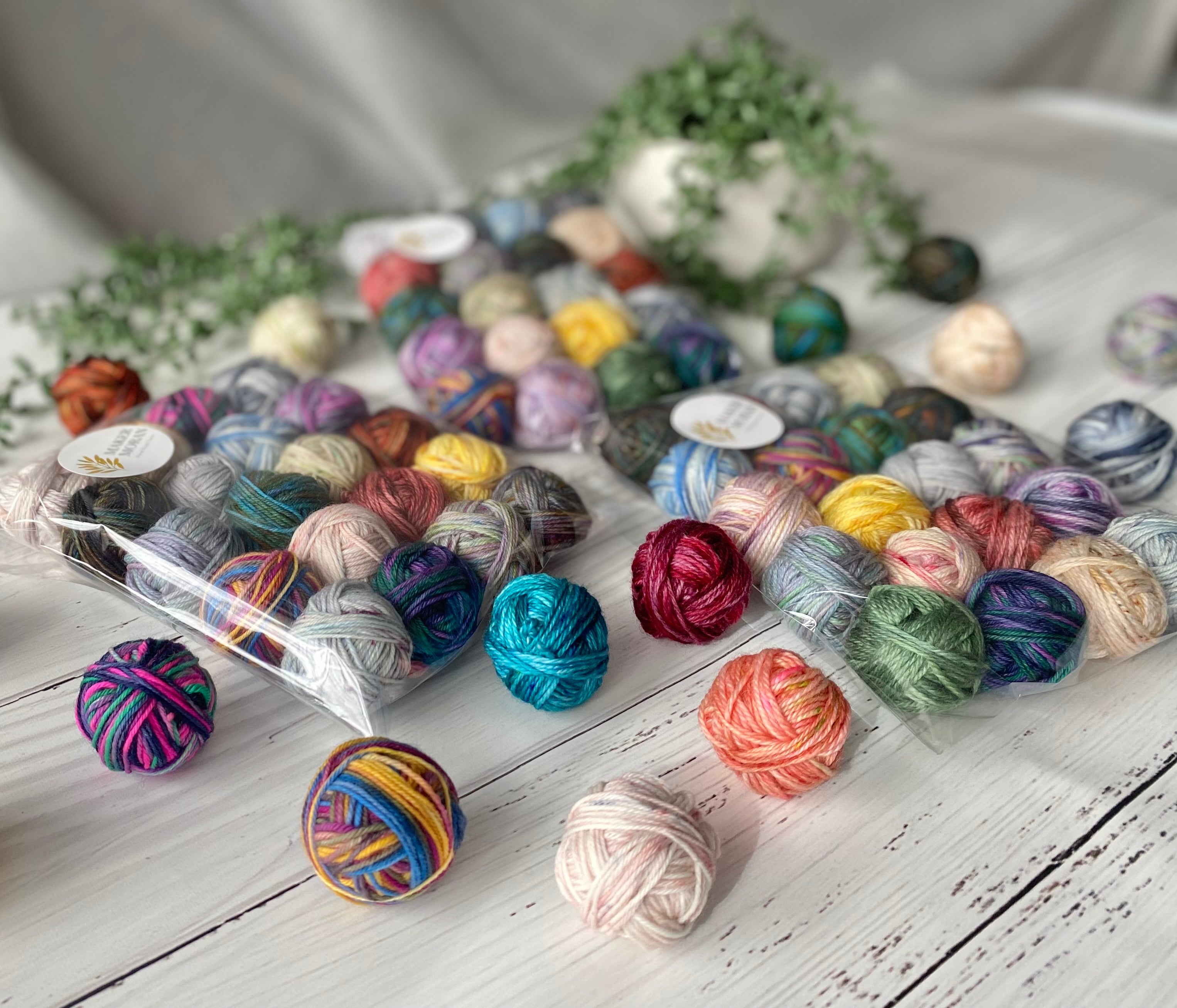 Hand Dyed Yarn 'Micro Skein Set'