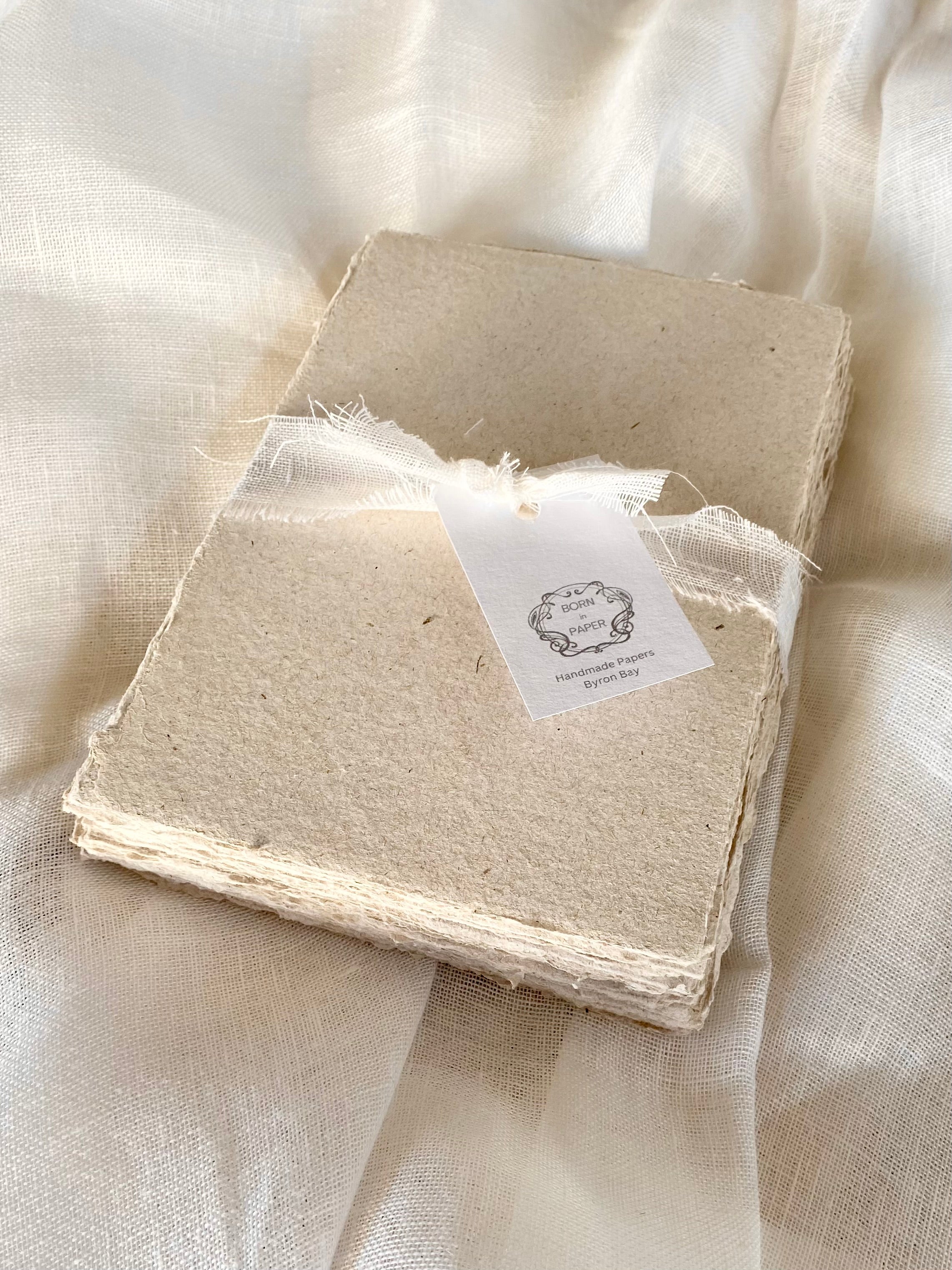 Handmade Paper - Bundles of 20 x A5 sheets - Eco Friendly