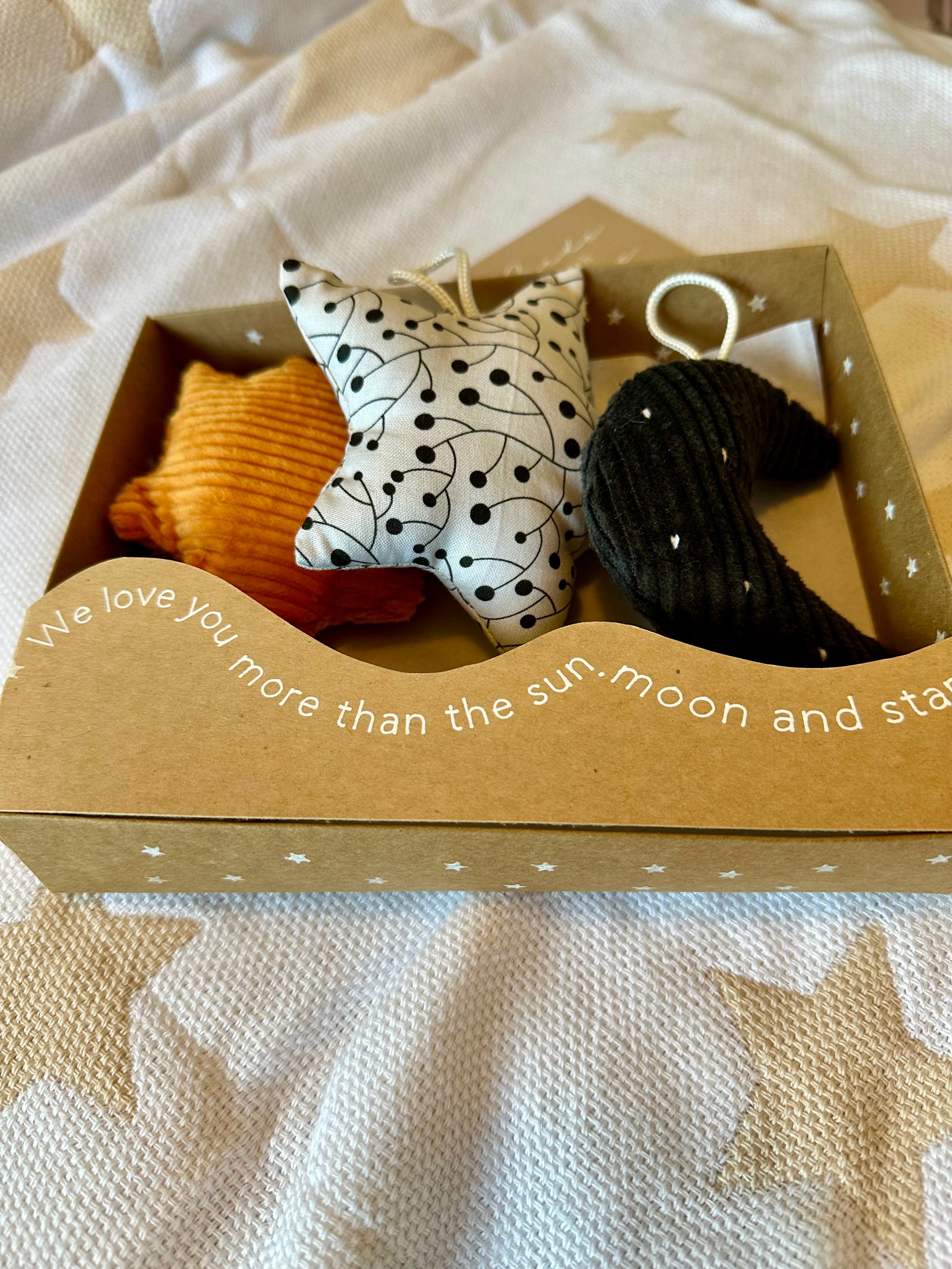 Baby Playgym set , Sun, Moon & Star , handmade