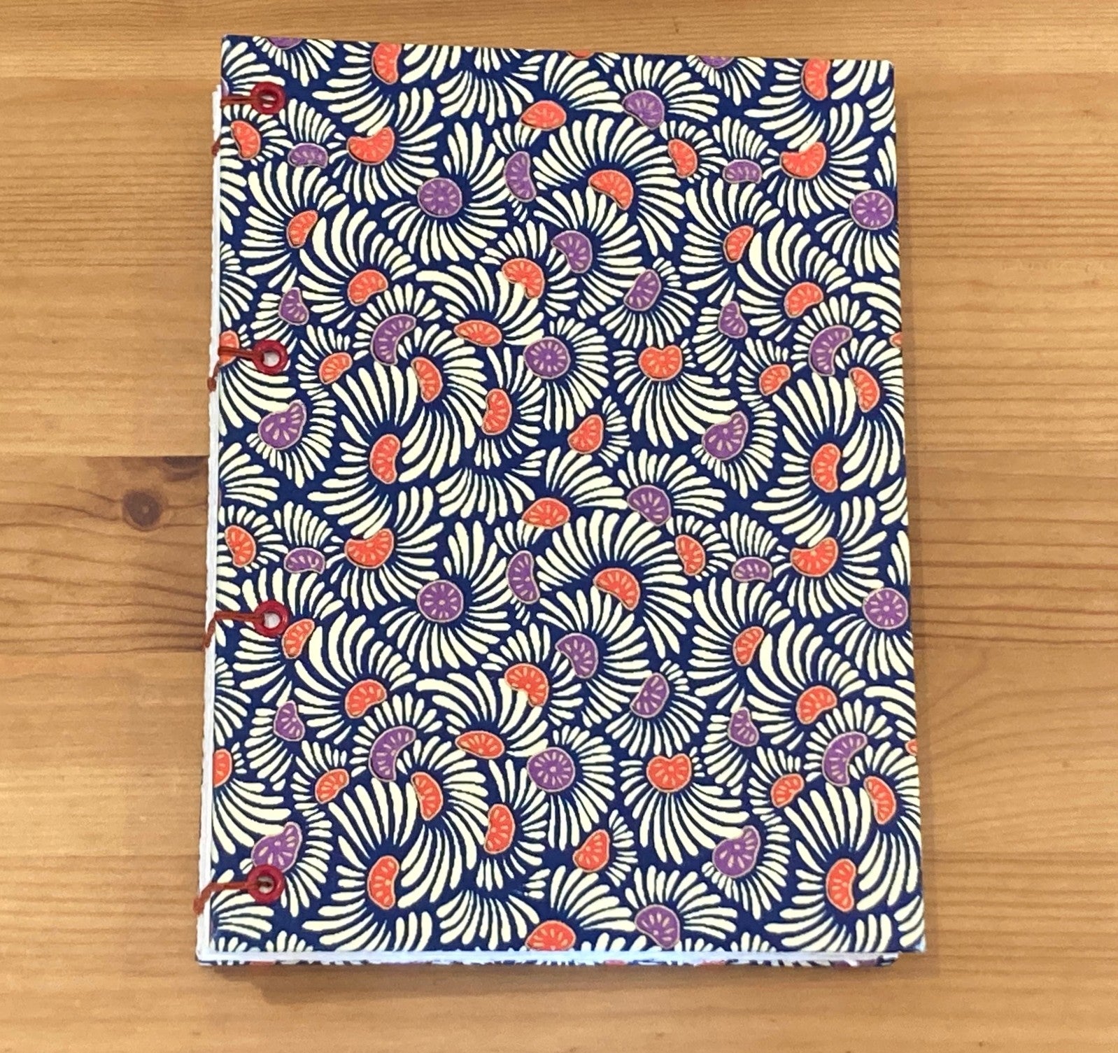 Watercolour Sketchbook, Lay Flat Handmade Hard Cover Art Journal