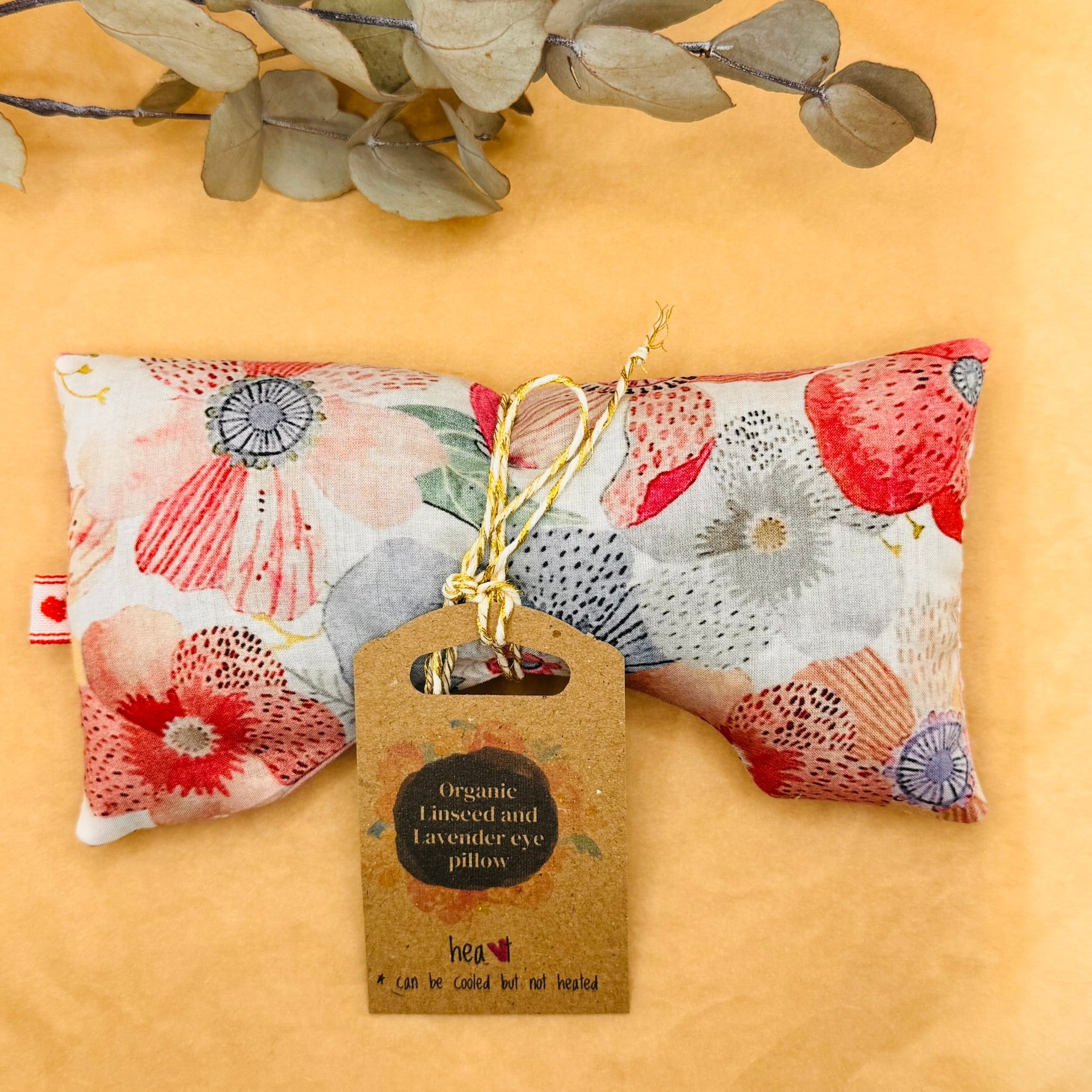Organic Lavender Linseed/Rice Eye Pillows