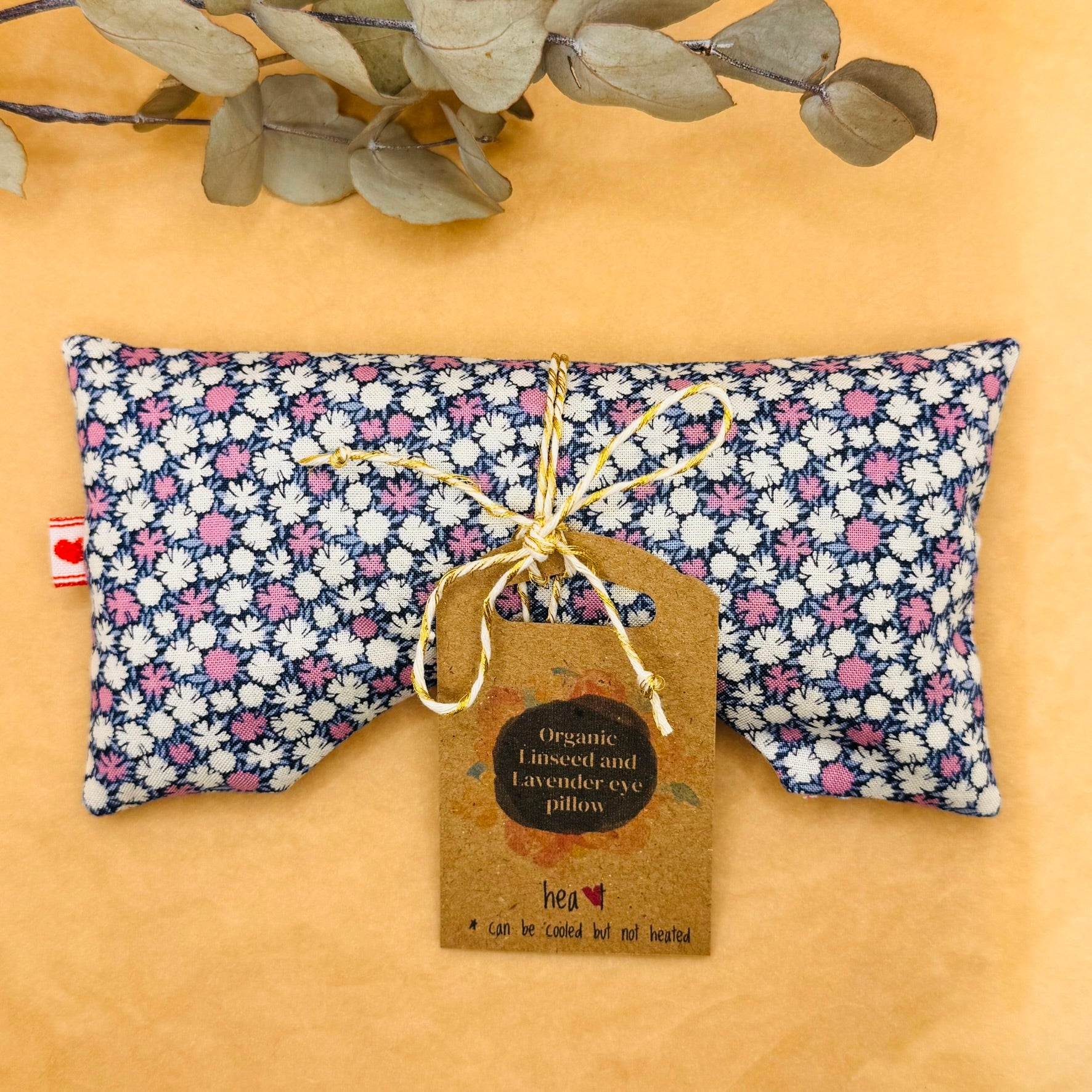 Organic Lavender Linseed/Rice Eye Pillows