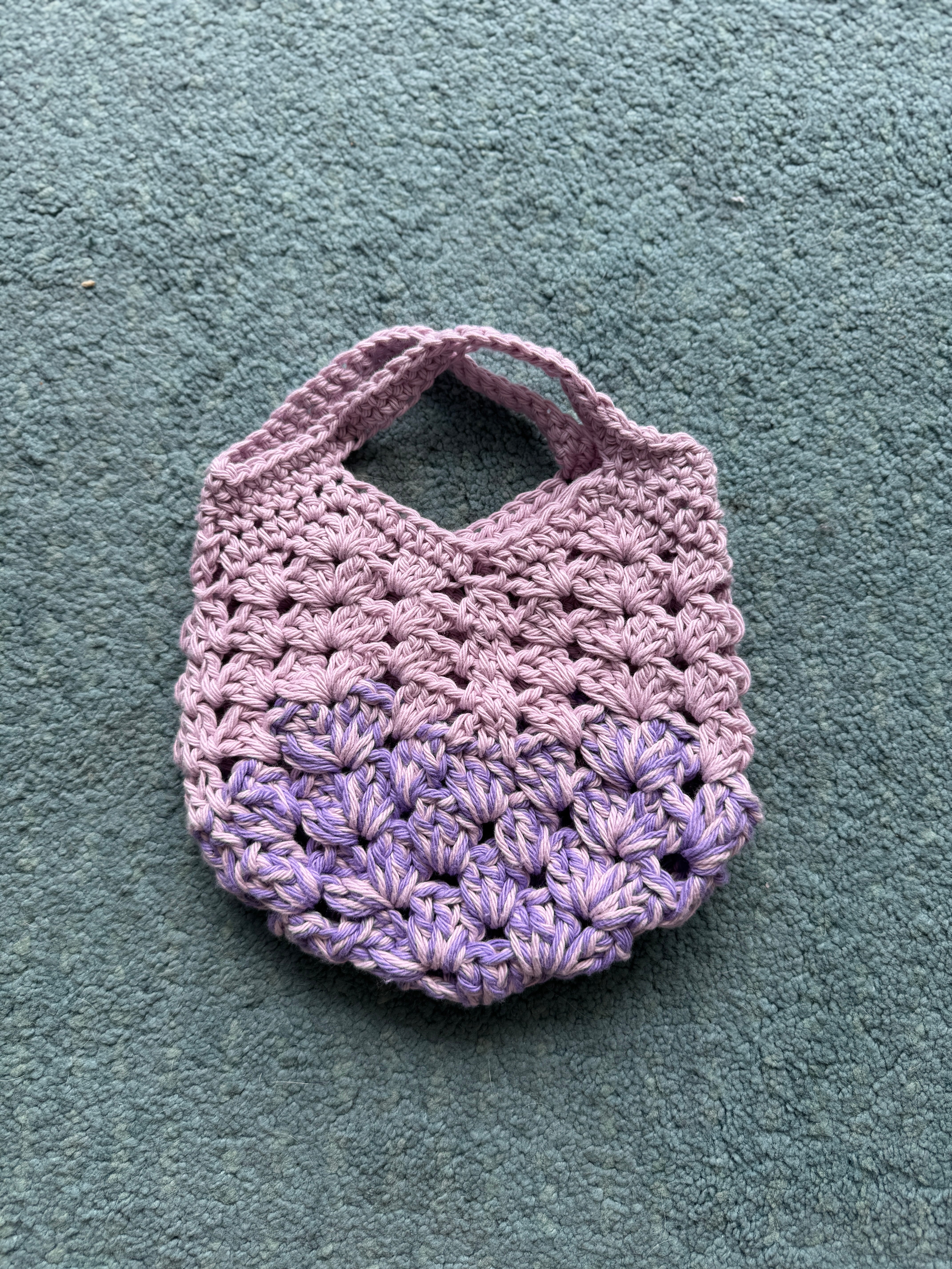 Crochet Children Bags | Cotton | Mixed colours