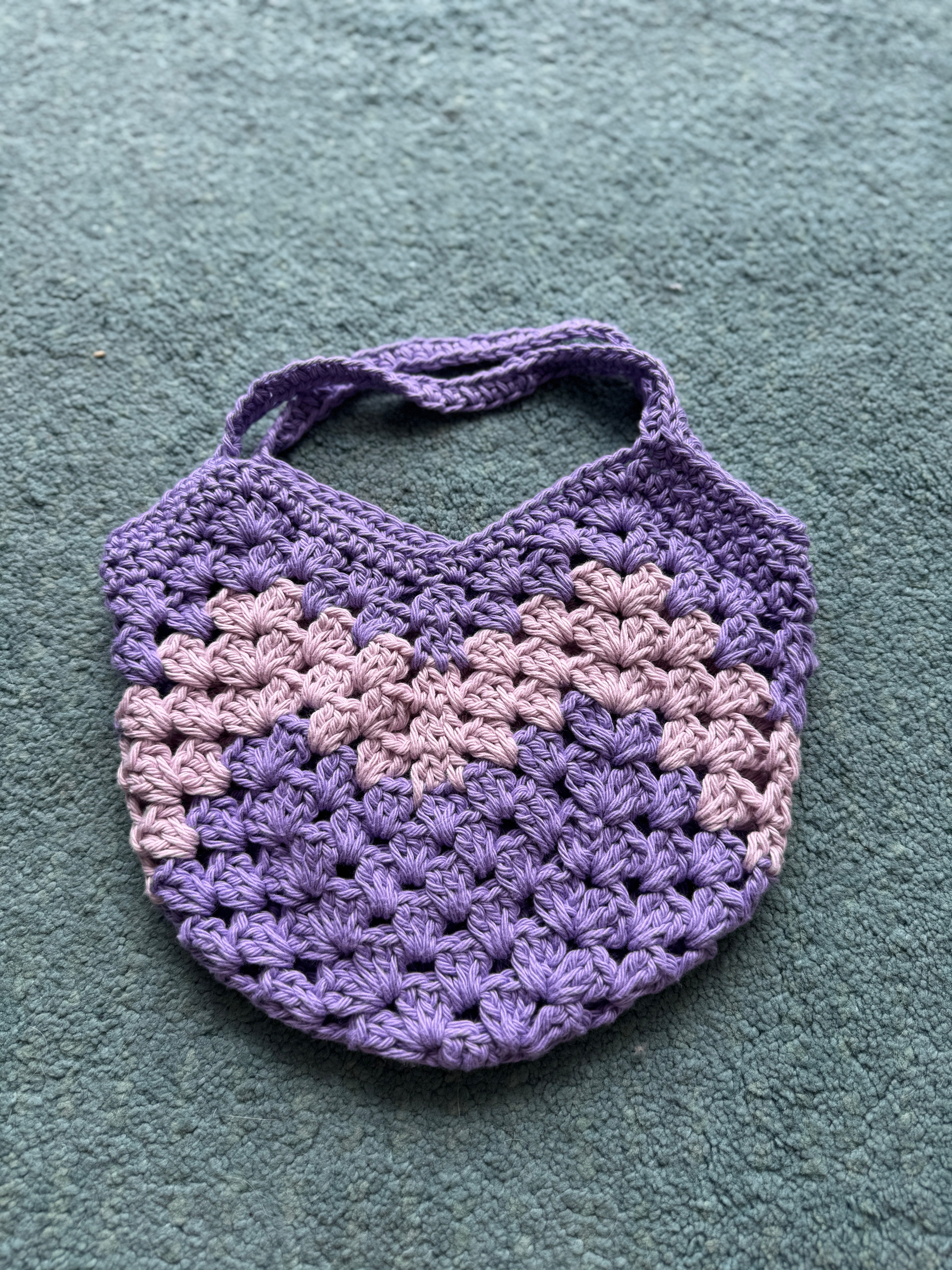Crochet Children Bags | Cotton | Mixed colours