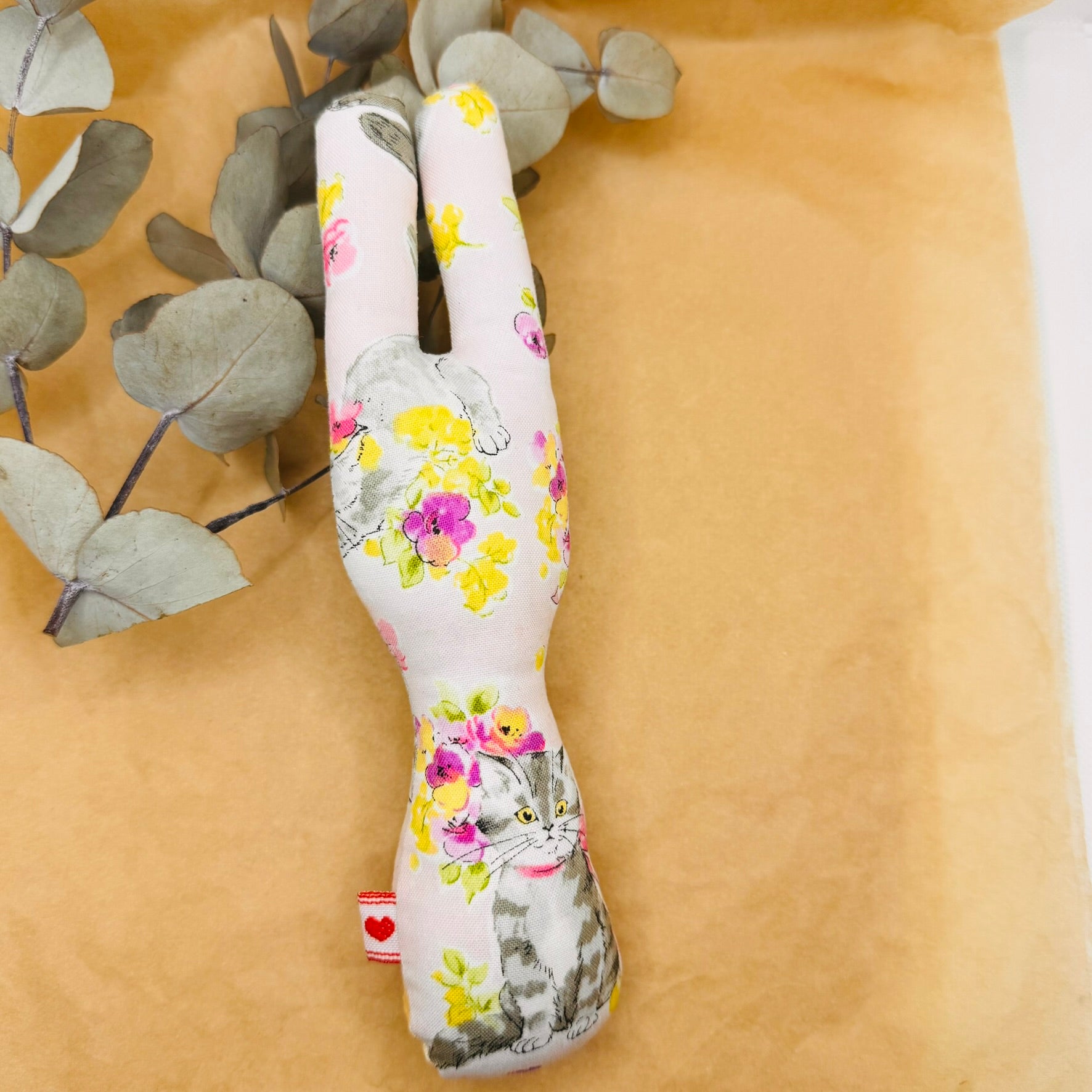 Bunny Rattle - Liberty material and more