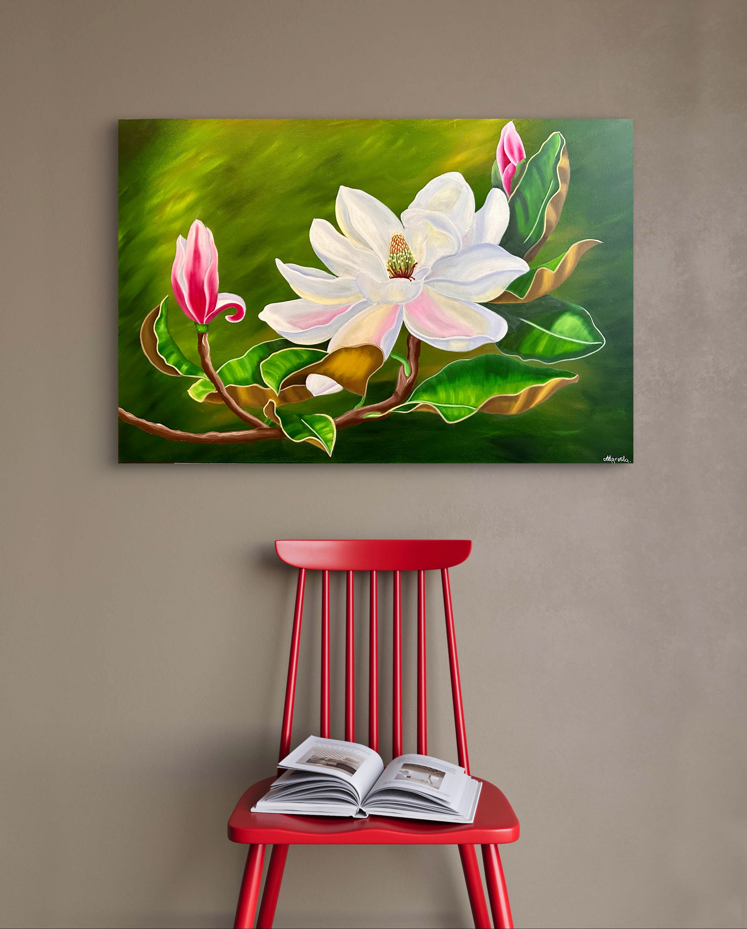 Southern Grace - Oil Painting - Hand Painted