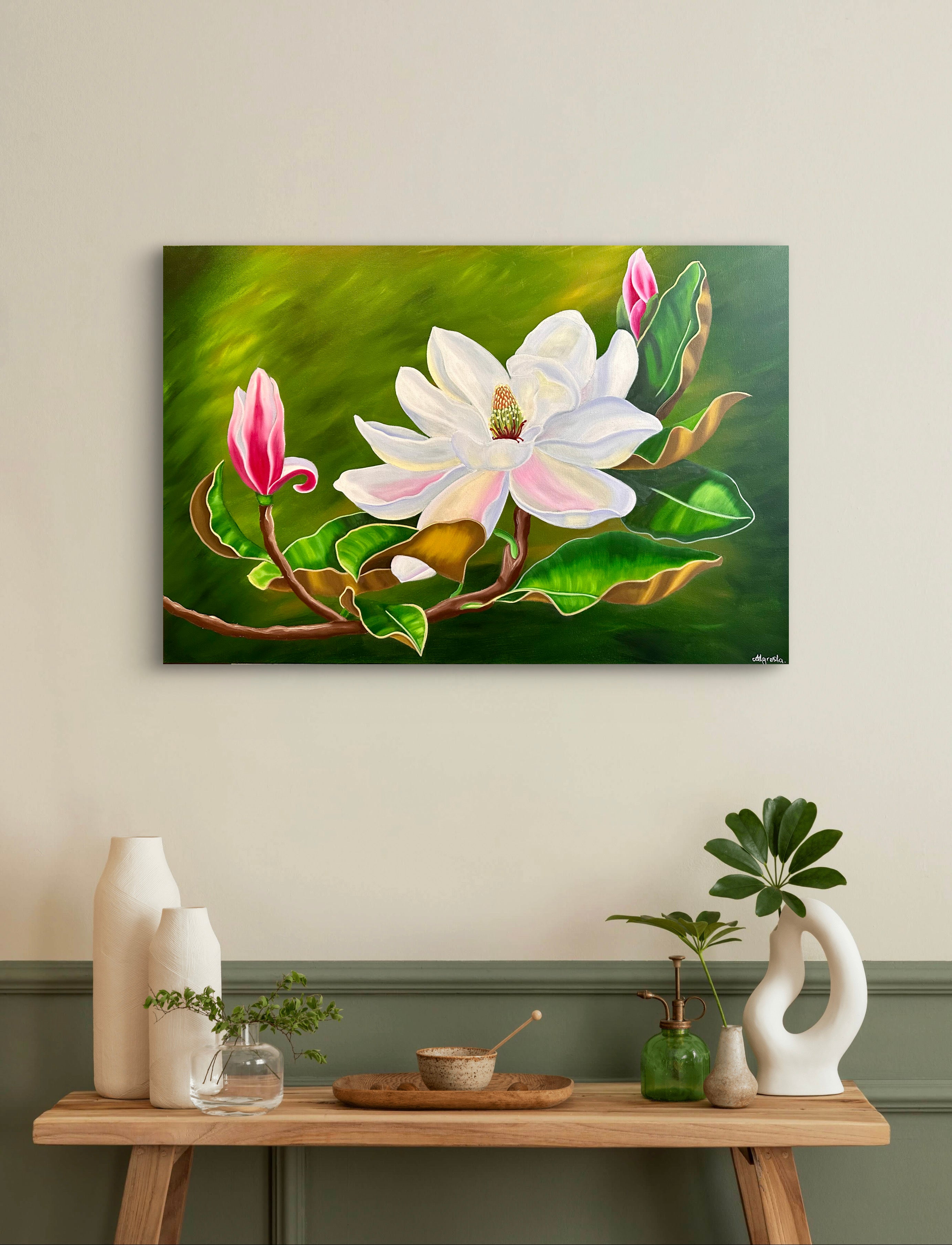 Southern Grace - Oil Painting - Hand Painted