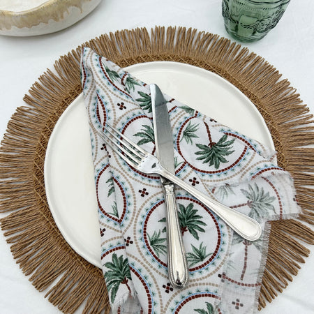 Pair of Napkins - Palm Trees