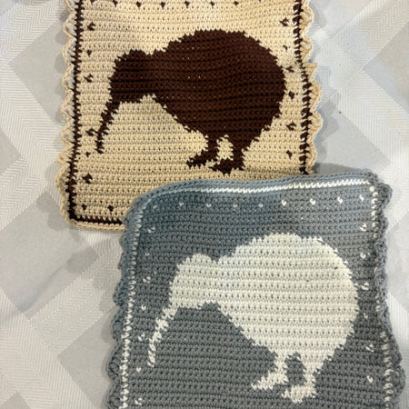 Tapestry Crochet Potholder or Hotpads